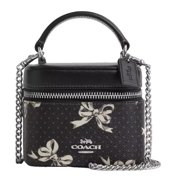 NWT!COACH AVA CROSSBODY BAG WITH BOW PRINT(COACH CZ523)fast shipping V-DAY GIFT - Picture 9 of 13